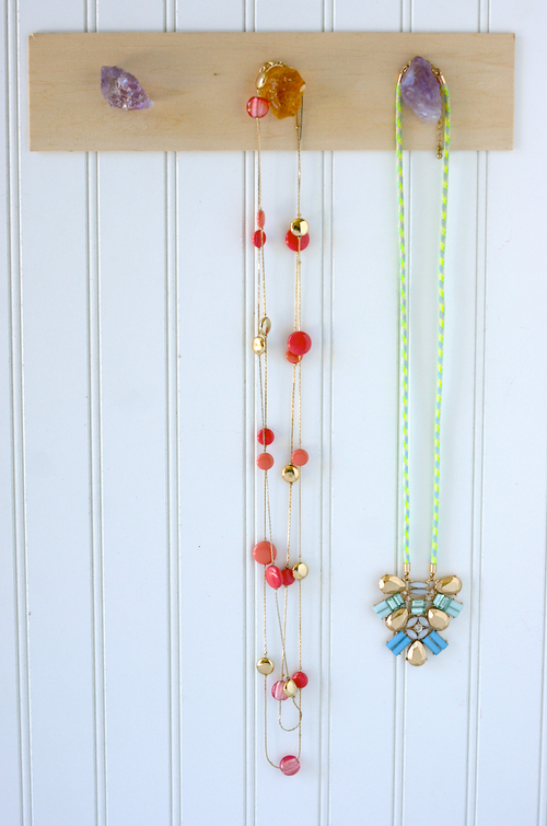 DIY Gemstone Jewelry Holder A Charming Project